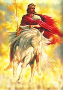 Jesus white horse